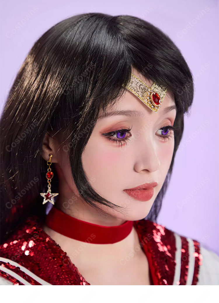 美少女戦士セーラームーン 火野レイ コスプレ衣装 セーラーマーズ 戦闘用セーラー服-4