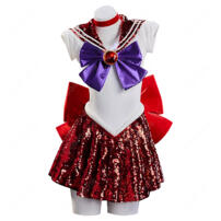 美少女戦士セーラームーン 火野レイ コスプレ衣装 セーラーマーズ 戦闘用セーラー服