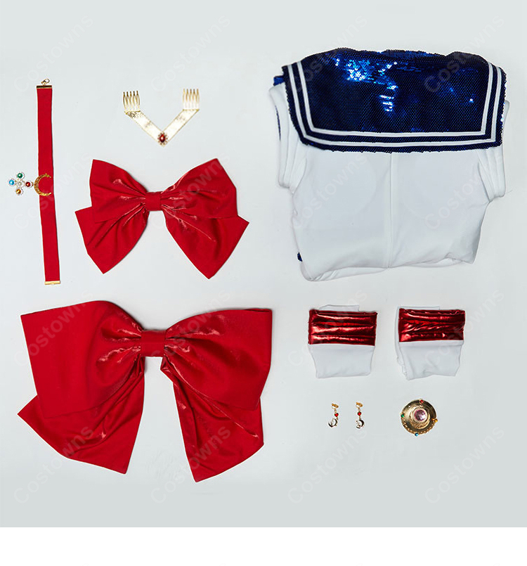 美少女戦士セーラームーン 月野うさぎ コスプレ衣装 セーラームーン  戦闘用セーラー服-11