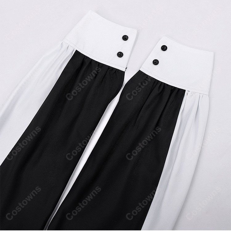 死亡遊戯で飯を食う。 幽鬼（ユウキ） 反町友樹 コスプレ衣装 メイド服-7