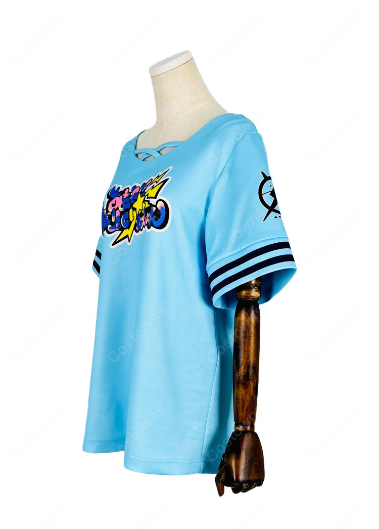 hololive ホロライブ 水宮枢 Tシャツ コスプレ衣装 私服-3