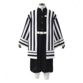 鬼滅の刃 伊黒小芭内 コスプレ衣装 蛇柱 刺繍 制服 隊服(送料無料)