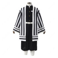 鬼滅の刃 伊黒小芭内 コスプレ衣装 蛇柱 刺繍 制服 隊服(鬼滅の刃 コスプレ衣装)