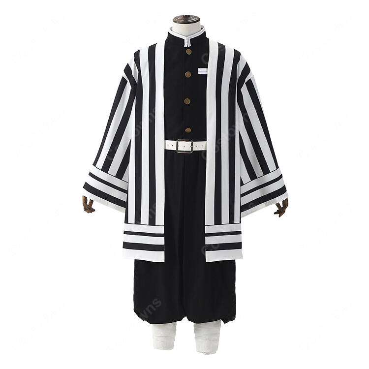 鬼滅の刃 伊黒小芭内 コスプレ衣装 蛇柱 刺繍 制服 隊服 - Costowns