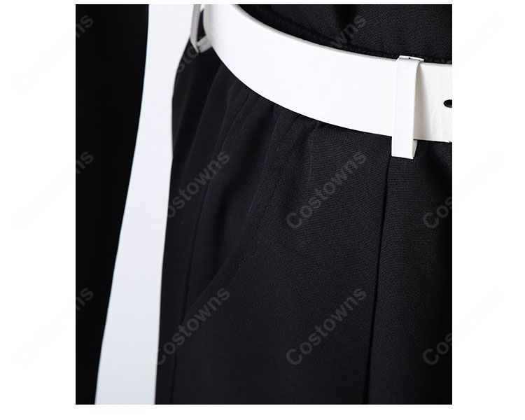 鬼滅の刃 伊黒小芭内 コスプレ衣装 蛇柱 刺繍 制服 隊服-10