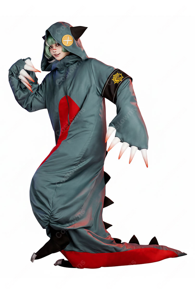 ガチアクタ ギータ コスプレ衣装 怪獣のような服-6