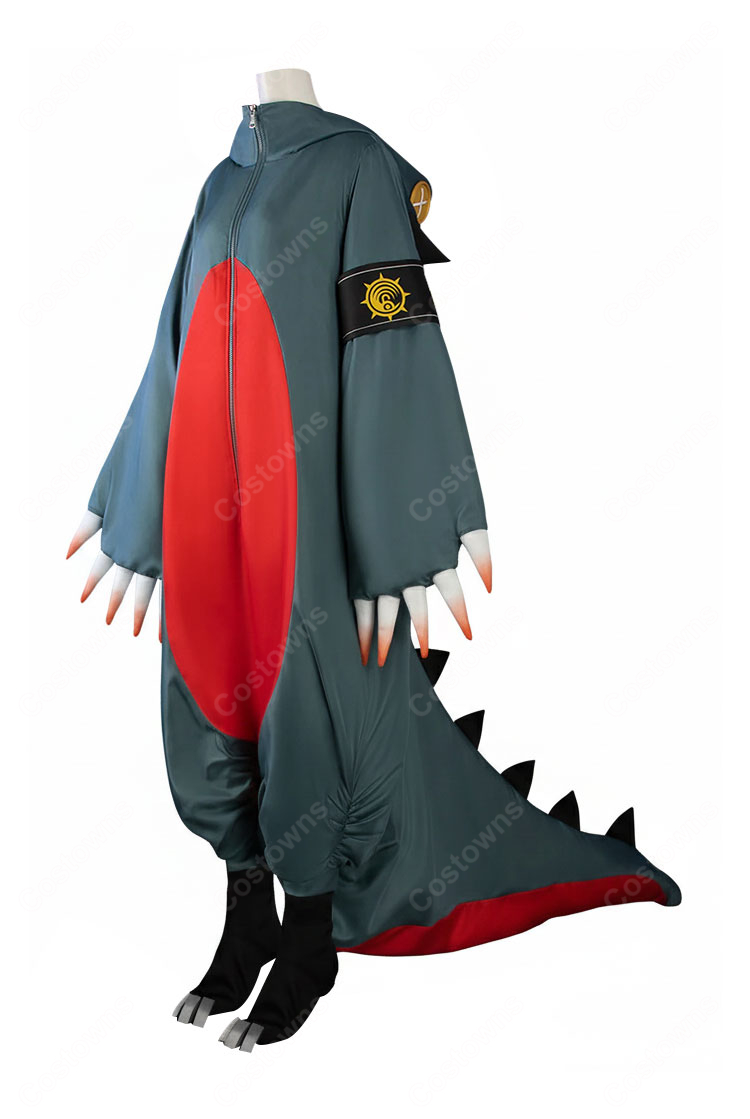 ガチアクタ ギータ コスプレ衣装 怪獣のような服-3