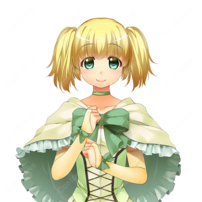 悠久幻想曲リバイバル マリア・ショート コスプレウィッグ(202×202)