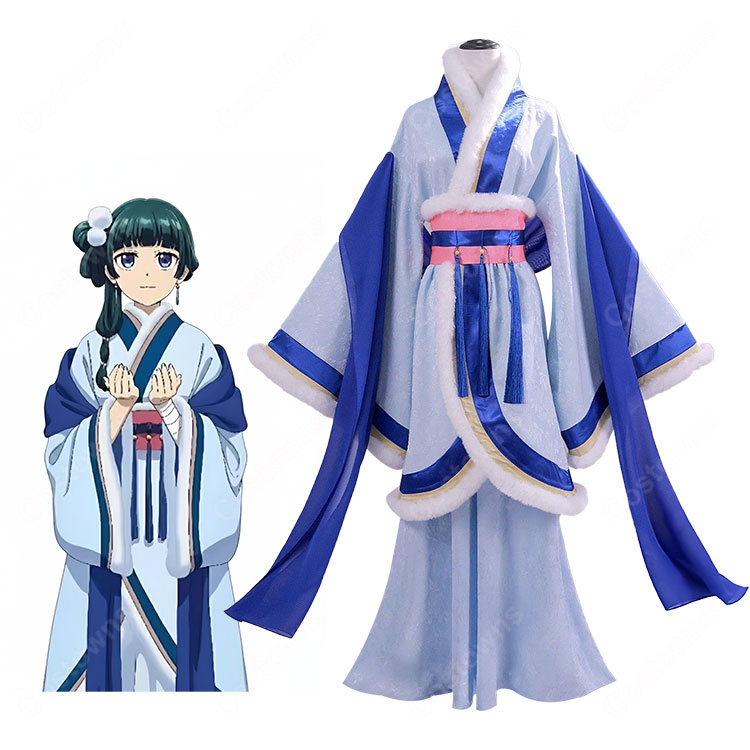 薬屋のひとりごと 猫猫（マオマオ） 冬服 コスプレ衣装-1