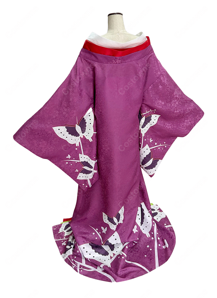 黒執事 藍猫（ランマオ） 花魁 コスプレ衣装-3