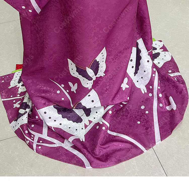 黒執事 藍猫（ランマオ） 花魁 コスプレ衣装-7