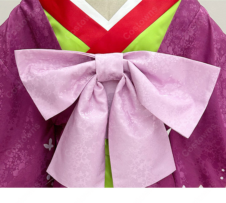 黒執事 藍猫（ランマオ） 花魁 コスプレ衣装-6