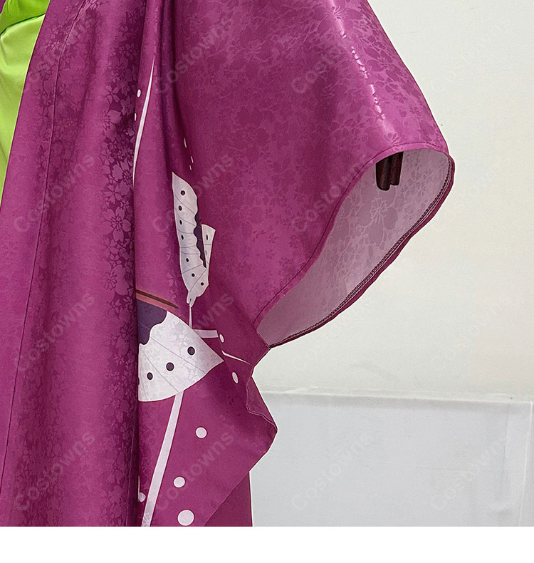 黒執事 藍猫（ランマオ） 花魁 コスプレ衣装-8