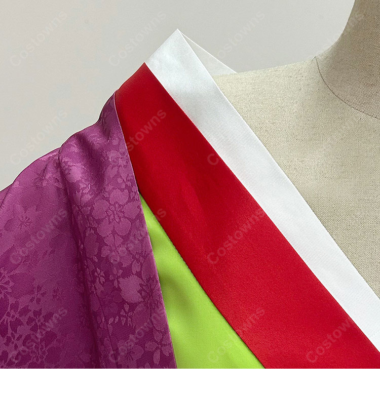 黒執事 藍猫（ランマオ） 花魁 コスプレ衣装-5