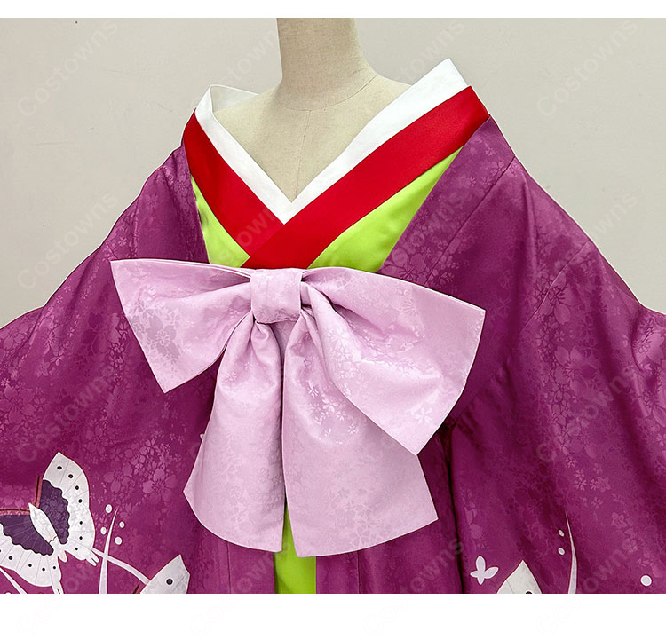 黒執事 藍猫（ランマオ） 花魁 コスプレ衣装-4