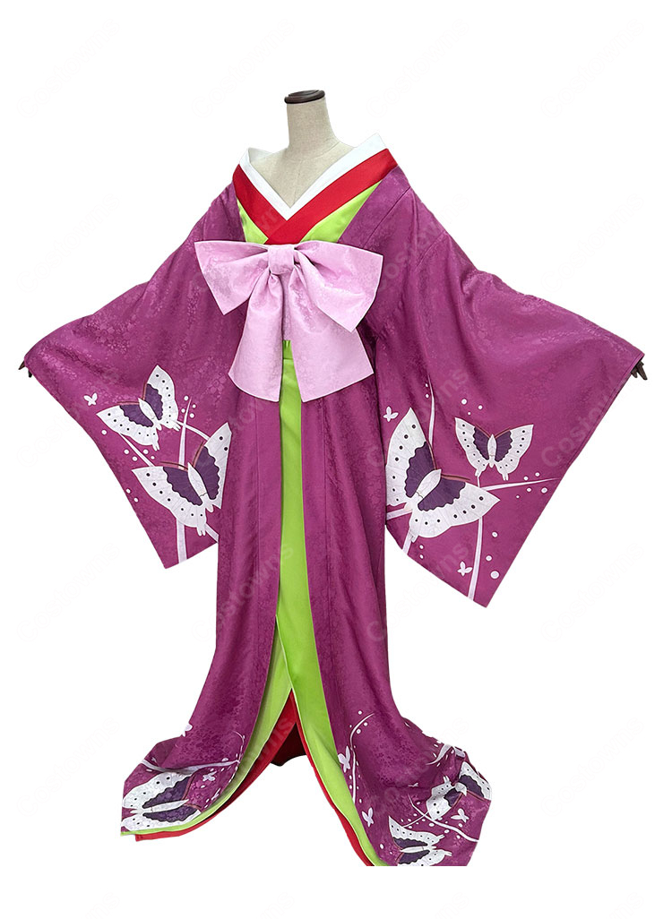 黒執事 藍猫（ランマオ） 花魁 コスプレ衣装-2