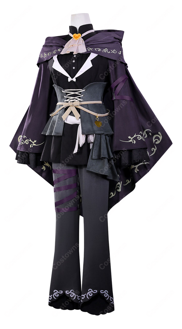 プロジェクトセカイ カラフルステージ！ feat. 初音ミク さすらう隠者の道程ガチャ ハーミット・サーチャー 東雲絵名 シーキング・クローク コスプレ衣装-3