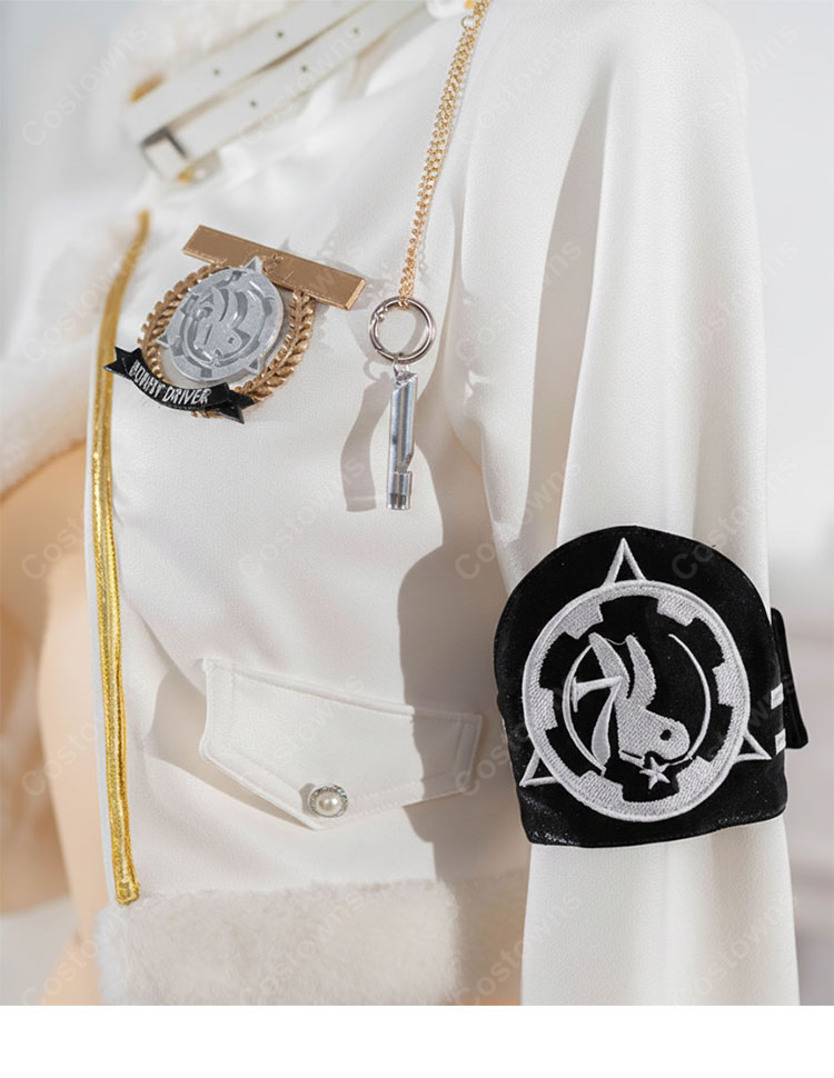 勝利の女神:NIKKE ブラン フォーチュンエクスプレス コスプレ衣装-5