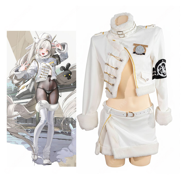 勝利の女神:NIKKE ブラン フォーチュンエクスプレス コスプレ衣装-1