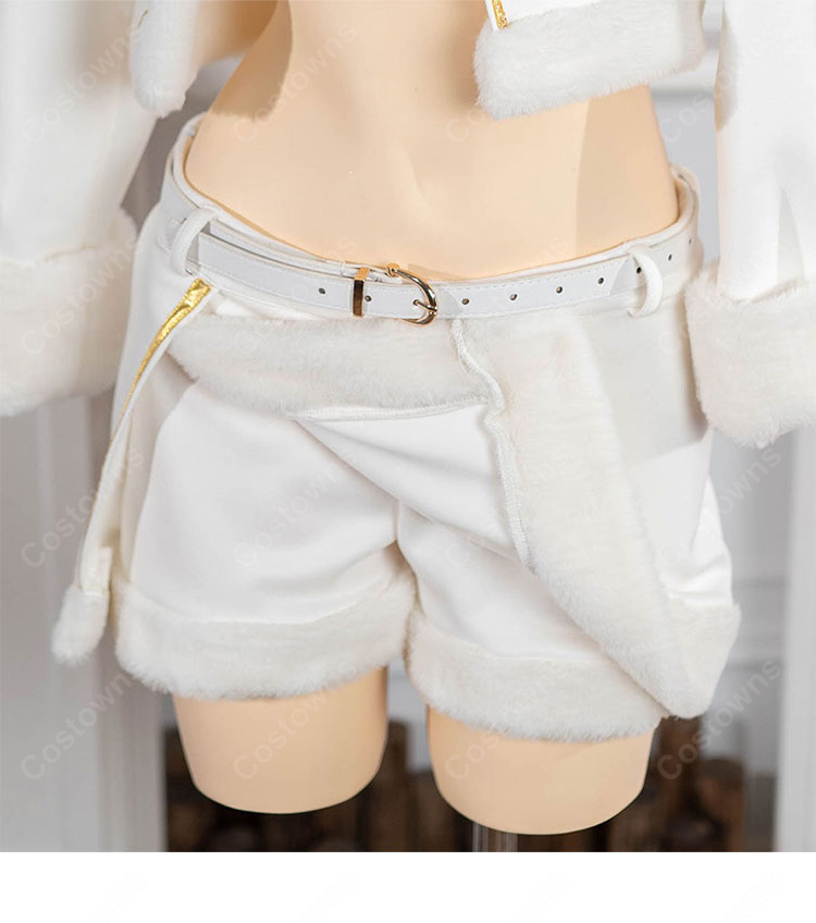 勝利の女神:NIKKE ブラン フォーチュンエクスプレス コスプレ衣装-6