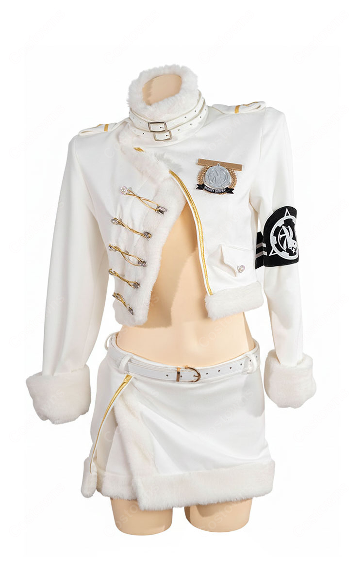 勝利の女神:NIKKE ブラン フォーチュンエクスプレス コスプレ衣装-2