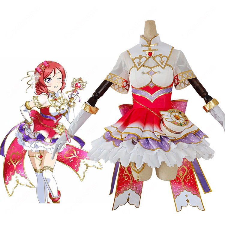 ラブライブ！ スクールアイドルフェスティバル 西木野真姫 お化粧の魔法編 そんなに見ないで コスプレ衣装-1