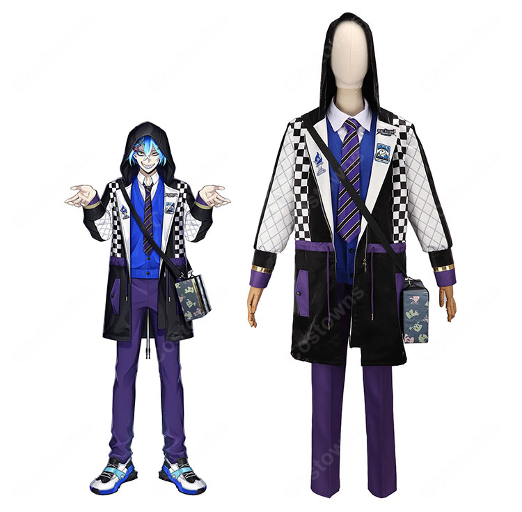 ディズニー ツイステッドワンダーランド ボードゲーム部 クラブ・ウェア イデア・シュラウド  コスプレ衣装-1