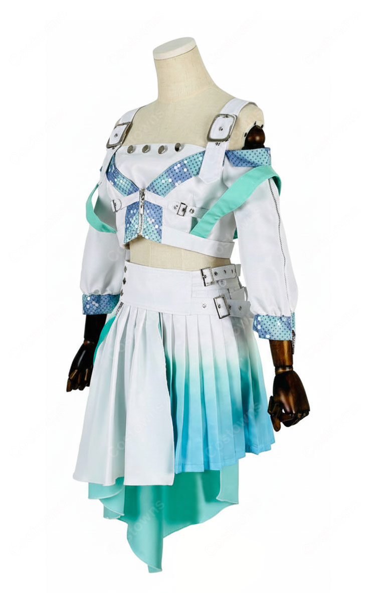 アイドルマスター シャイニーカラーズ つづく、 浅倉透 コスプレ衣装 アイドル衣装 ライブパフォーマンス衣装-3