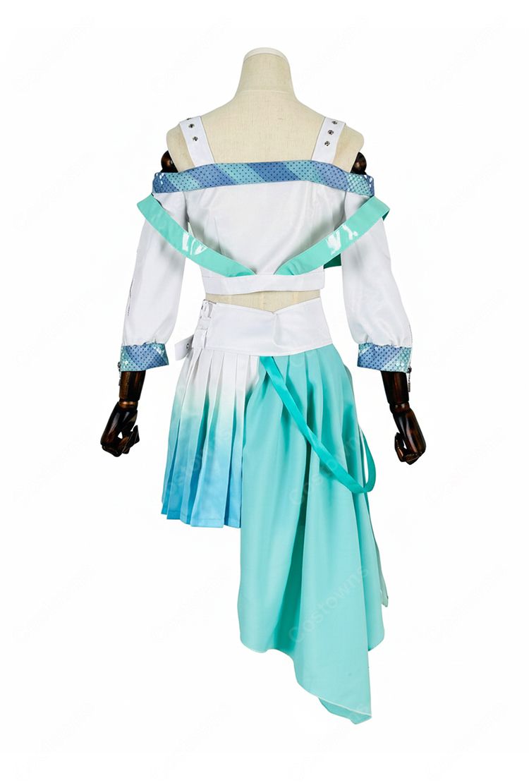 アイドルマスター シャイニーカラーズ つづく、 浅倉透 コスプレ衣装 アイドル衣装 ライブパフォーマンス衣装-4