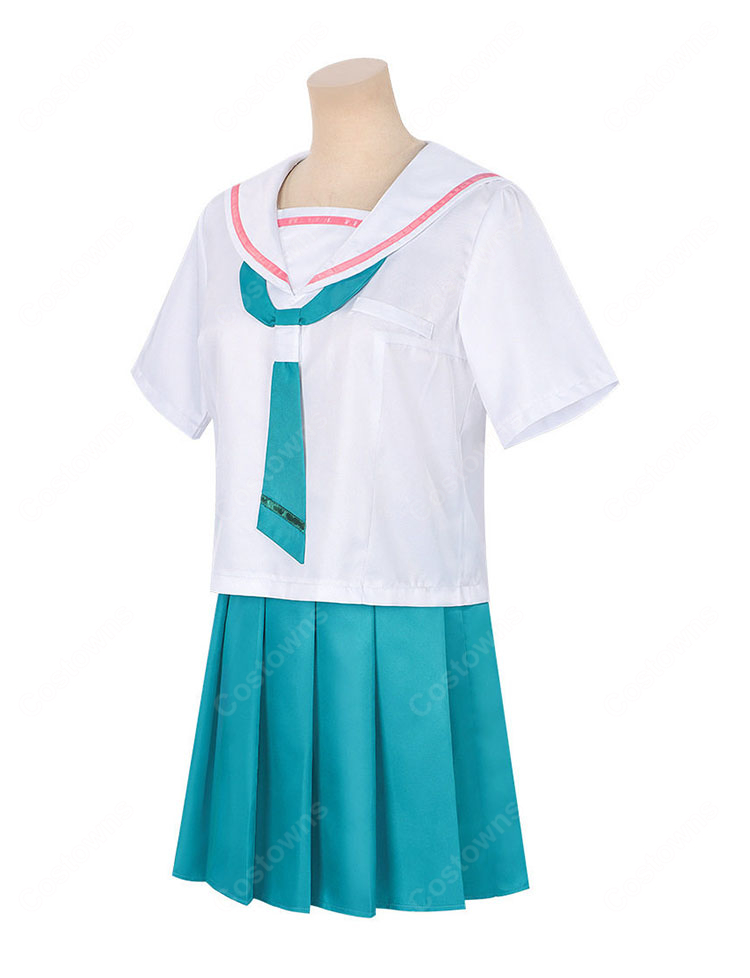 超かぐや姫！ 酒寄彩葉 制服 コスプレ衣装-3