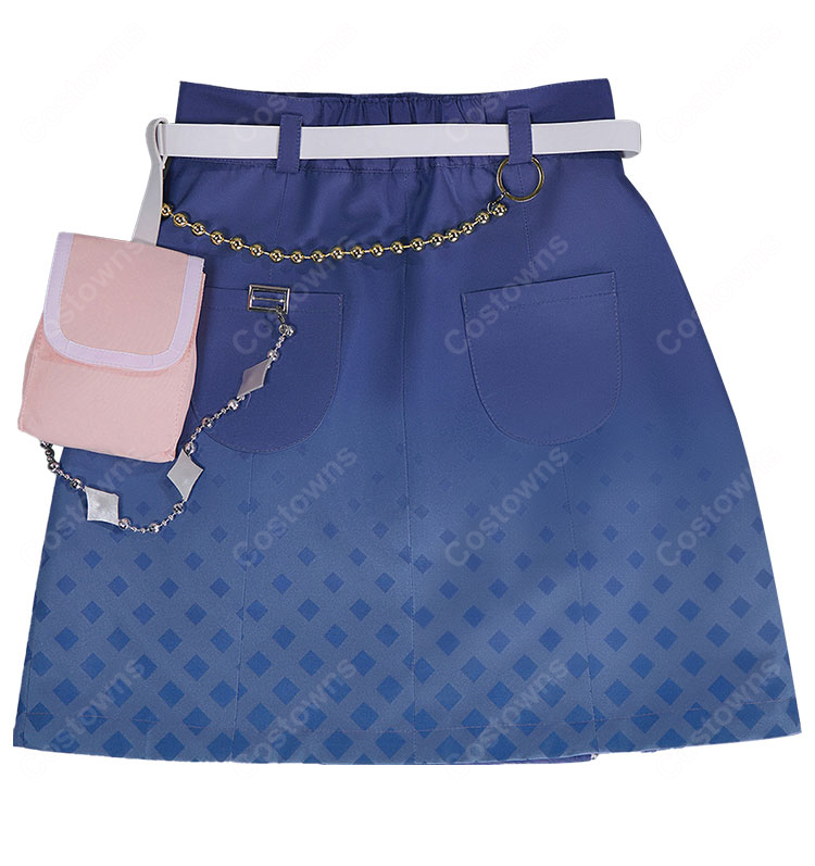 プロジェクトセカイ カラフルステージ！ feat. 初音ミク みんなたまとも!どり～むガチャ あま～いひと時 小豆沢こはね めめっち風ぐるぐるスタイル コスプレ衣装-5