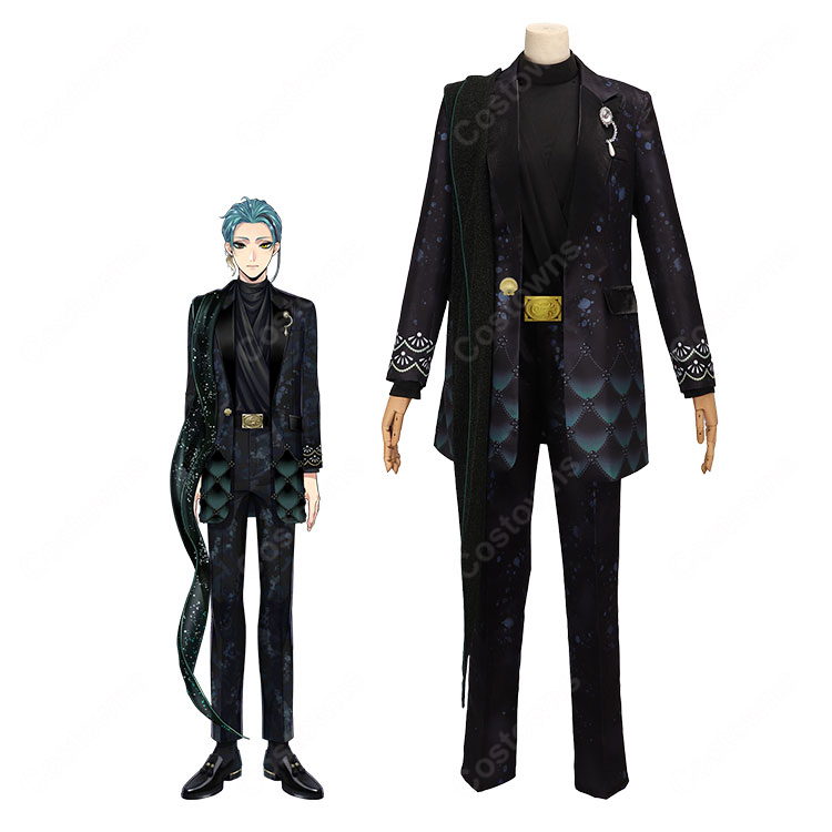 ディズニー ツイステッドワンダーランド ジェイド・リーチ 渚のセレブレイト コスプレ衣装-1