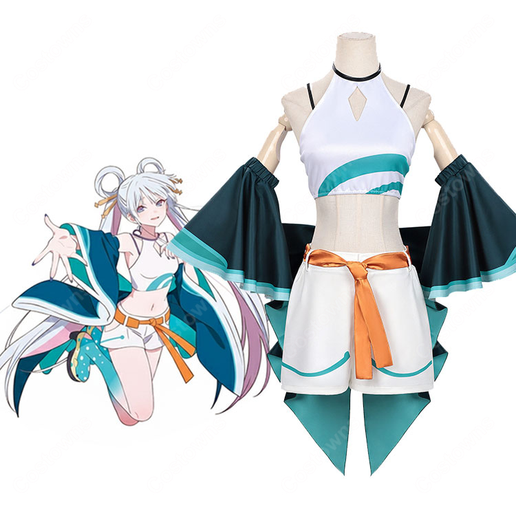 超かぐや姫! 月見ヤチヨ コスプレ衣装-1