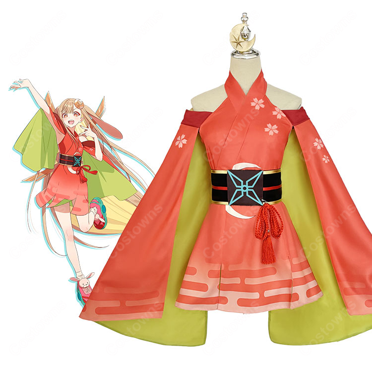 超かぐや姫! かぐや コスプレ衣装-1