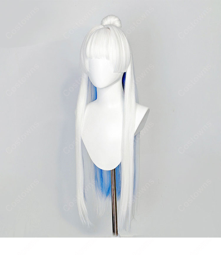 勝利の女神:NIKKE ナユタ コスプレウィッグ-4