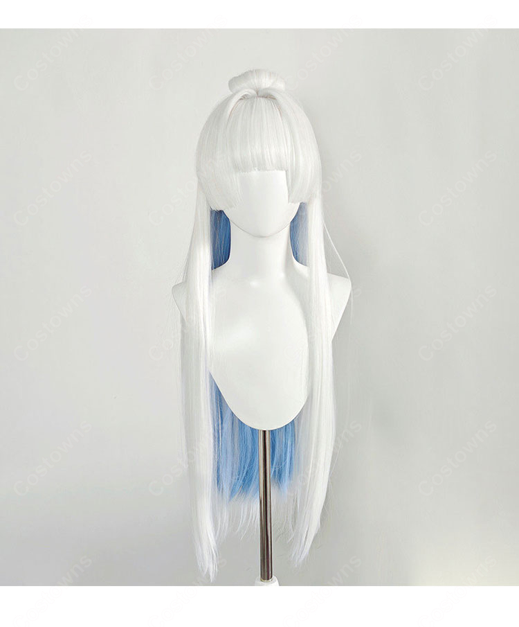 勝利の女神:NIKKE ナユタ コスプレウィッグ-2