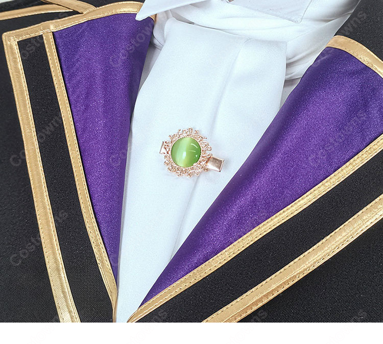 ディズニー ツイステッドワンダーランド クラブウェア(馬術部) シルバー コスプレ衣装-7