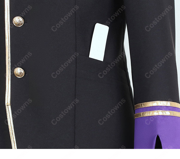 ディズニー ツイステッドワンダーランド クラブウェア(馬術部) シルバー コスプレ衣装-11