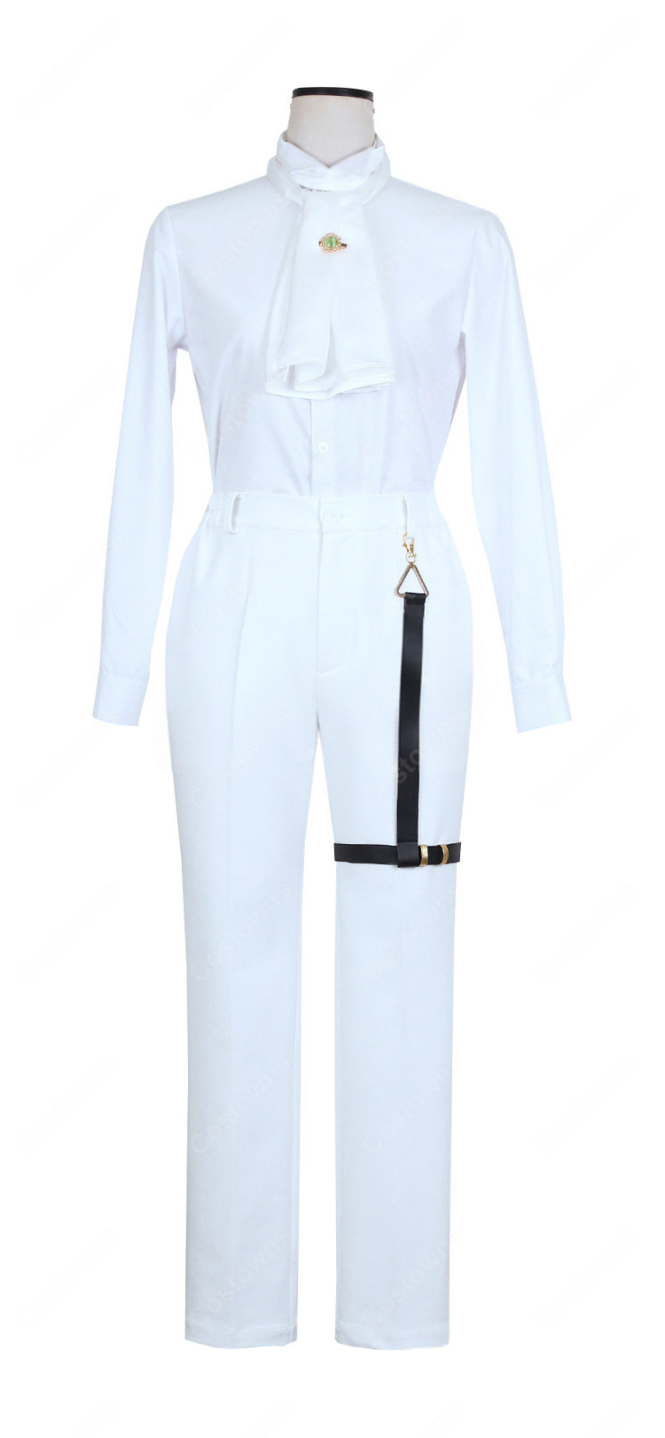 ディズニー ツイステッドワンダーランド クラブウェア(馬術部) シルバー コスプレ衣装-5