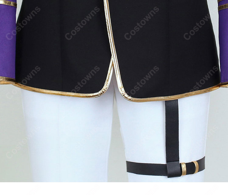 ディズニー ツイステッドワンダーランド クラブウェア(馬術部) シルバー コスプレ衣装-13