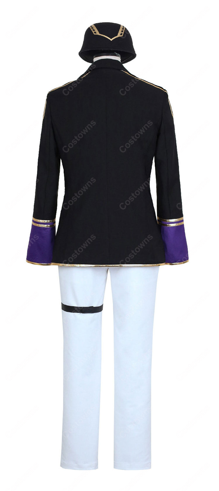 ディズニー ツイステッドワンダーランド クラブウェア(馬術部) シルバー コスプレ衣装-4