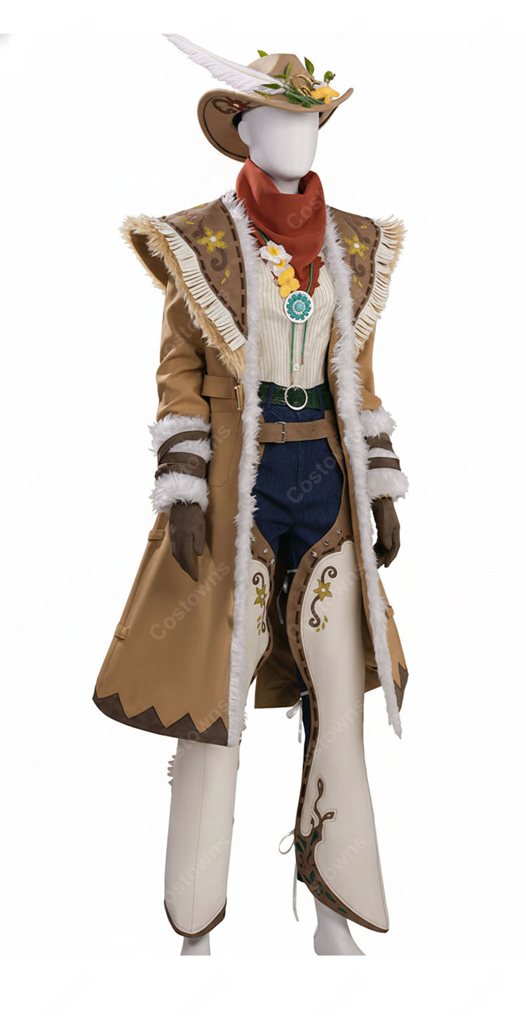 IdentityV 第五人格 カウボーイ(カヴィン・アユソ) 春の便り コスプレ衣装-3