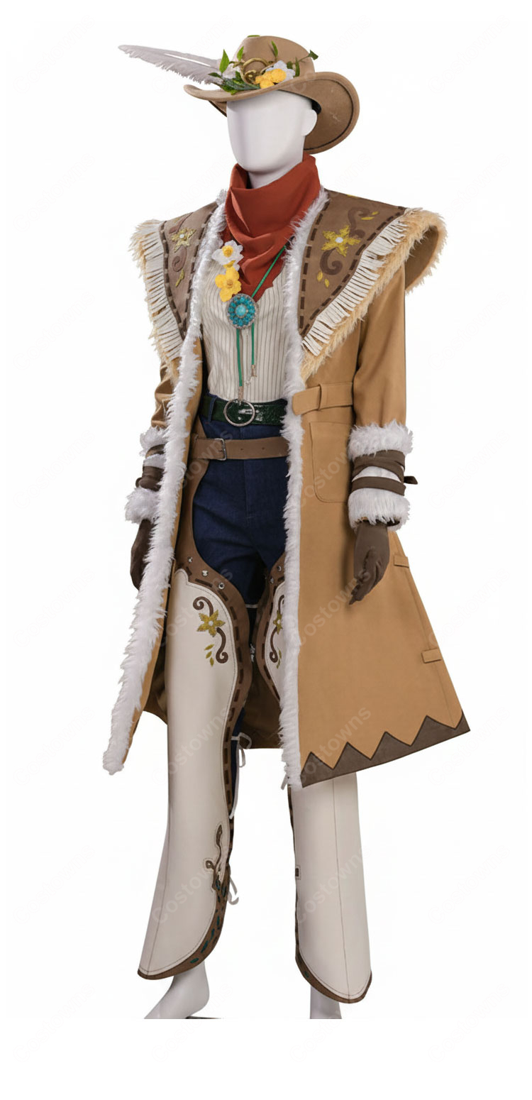 IdentityV 第五人格 カウボーイ(カヴィン・アユソ) 春の便り コスプレ衣装-4