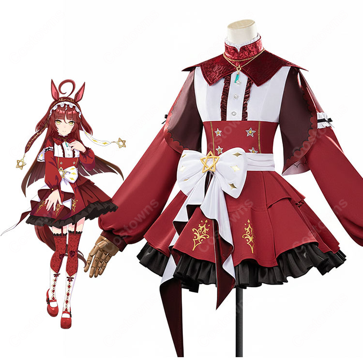 ウマ娘 プリティーダービー レッドディザイア 勝負服 コスプレ衣装-1