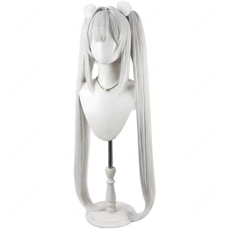 勝利の女神:NIKKE ブラン フォーチュンエクスプレス コスプレウィッグ