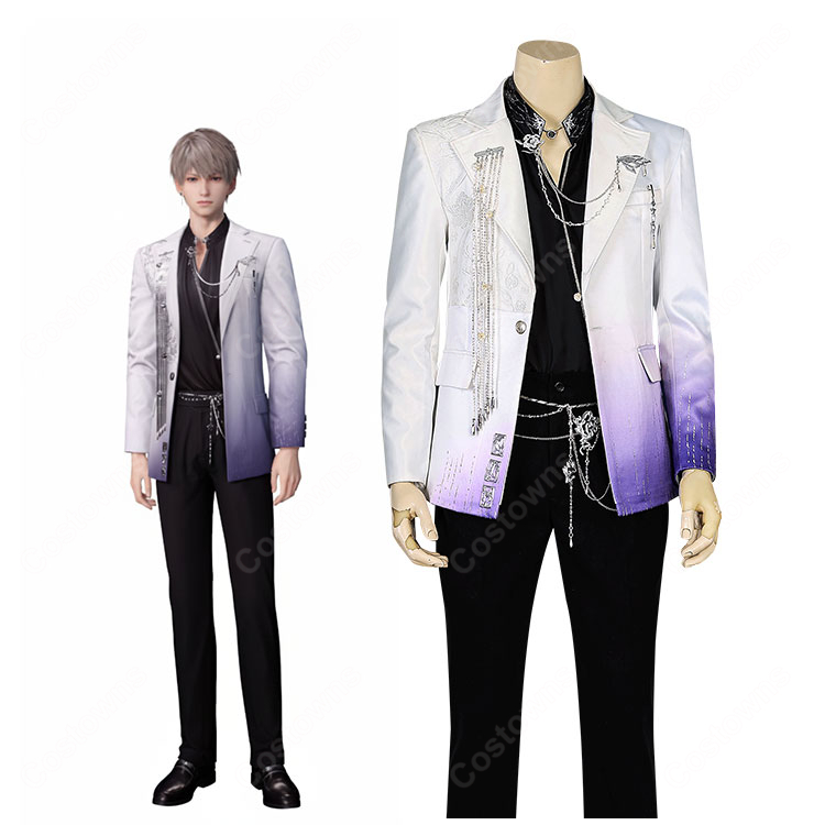 恋と深空 マヒル セイヤ シン レイ ホムラ コスプレ衣装 朝夕に浸る夢 カレ共通衣装-1