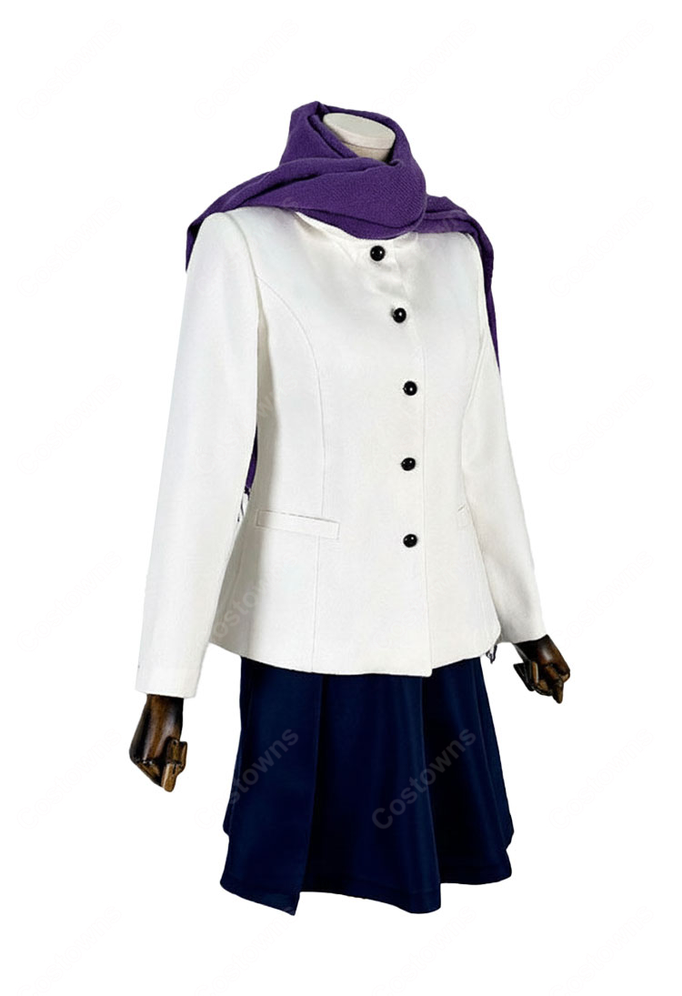 Fate/stay night アルトリア・ペンドラゴン(セイバー) 私服 冬服 コスプレ衣装-2