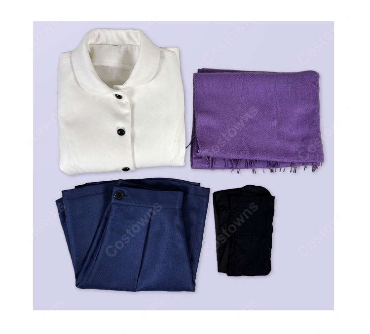 Fate/stay night アルトリア・ペンドラゴン(セイバー) 私服 冬服 コスプレ衣装-7