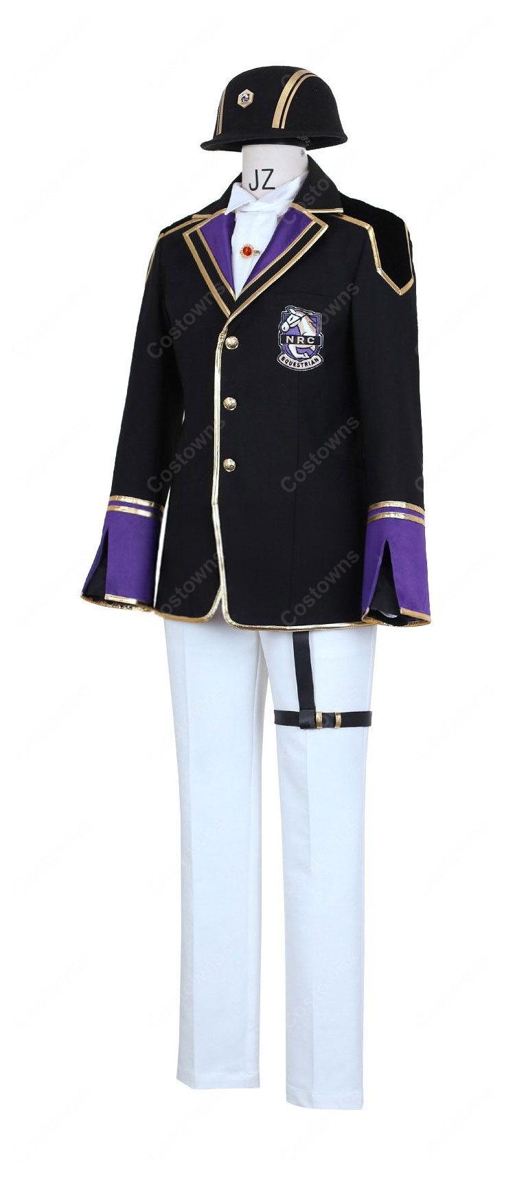 ディズニー ツイステッドワンダーランド クラブ・ウェア リドル・ローズハート コスプレ衣装-3