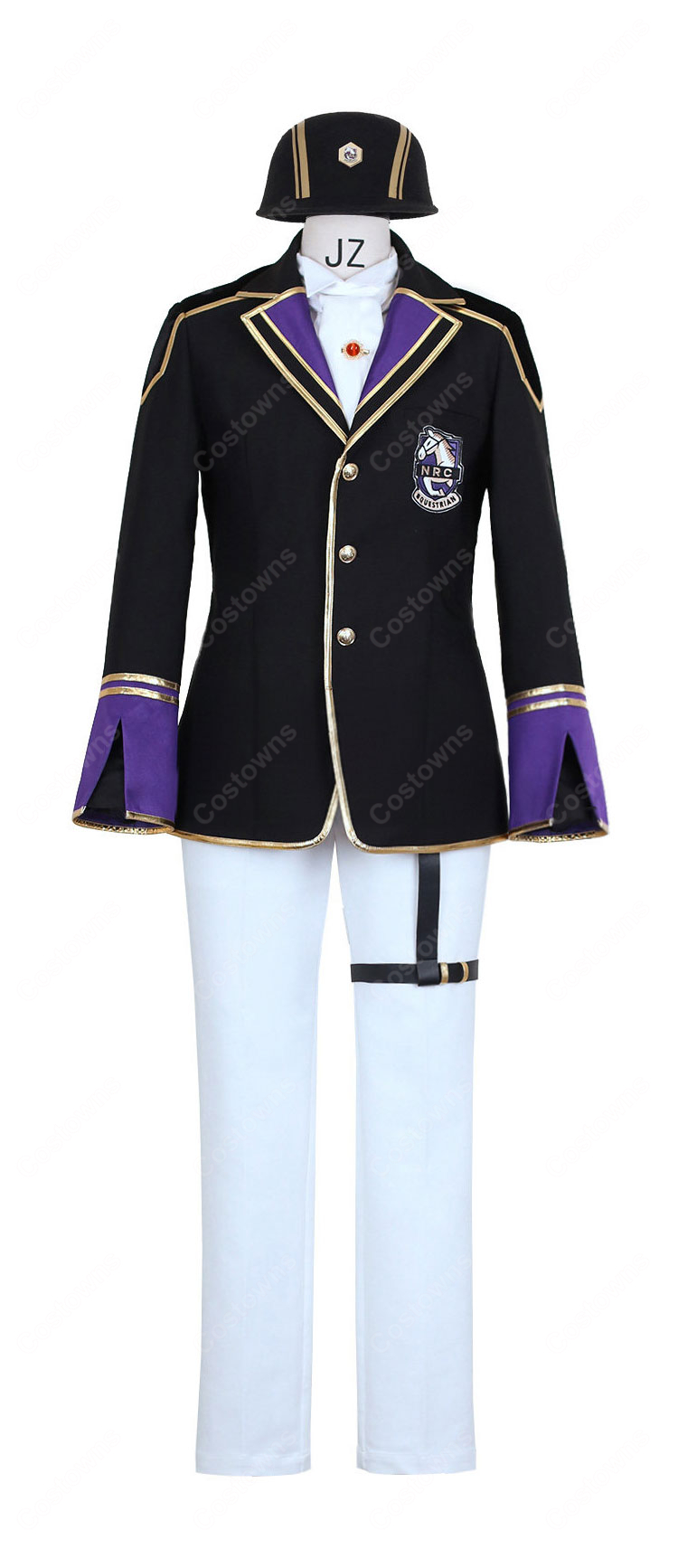 ディズニー ツイステッドワンダーランド クラブ・ウェア リドル・ローズハート コスプレ衣装-2